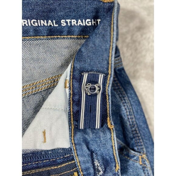 GAP Kids ’90s Original Straight Jeans - Size 12 Slim - Picture 4 of 10